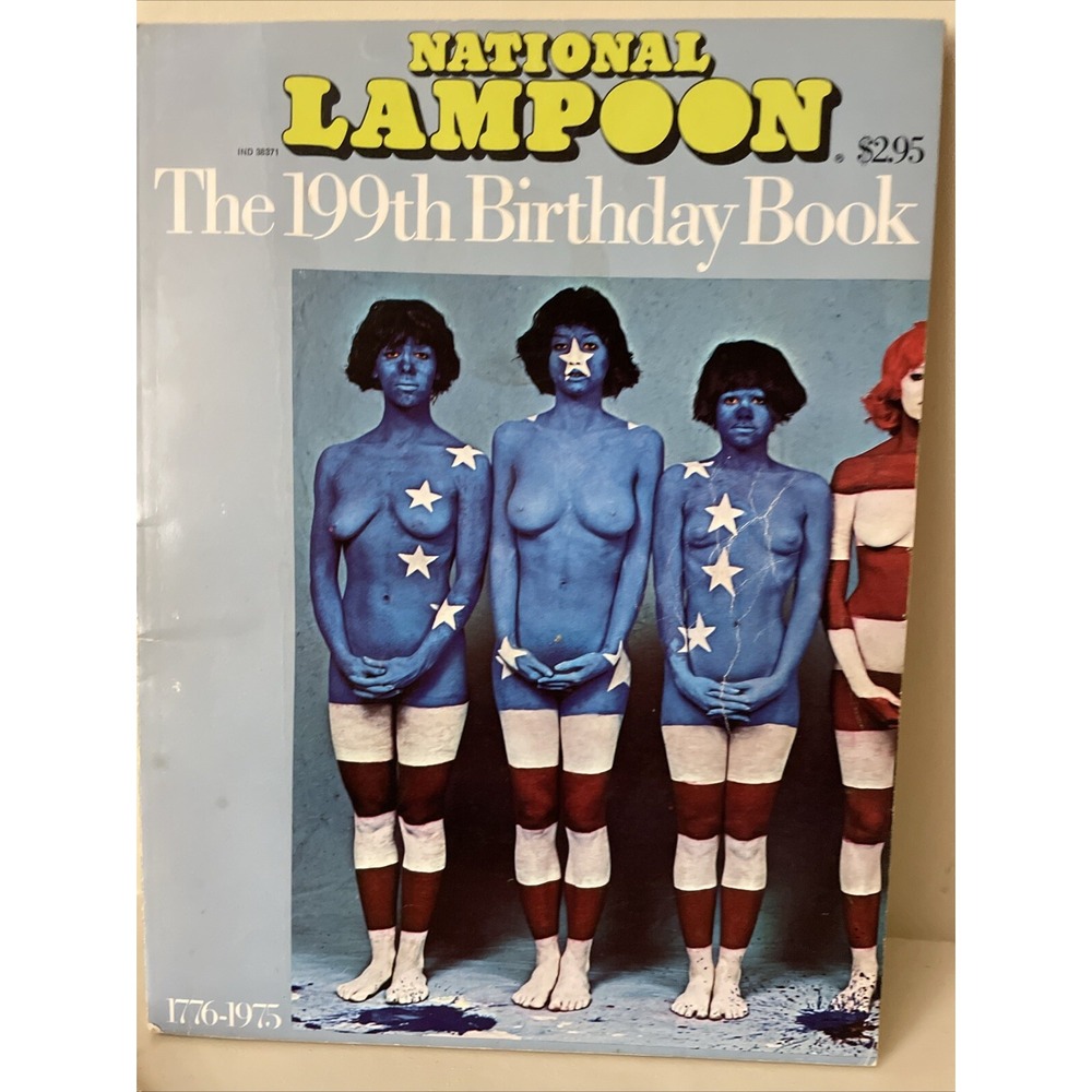 NATIONAL LAMPOON Magazine 199th American Birthday Book 1776-1975 Estate Find